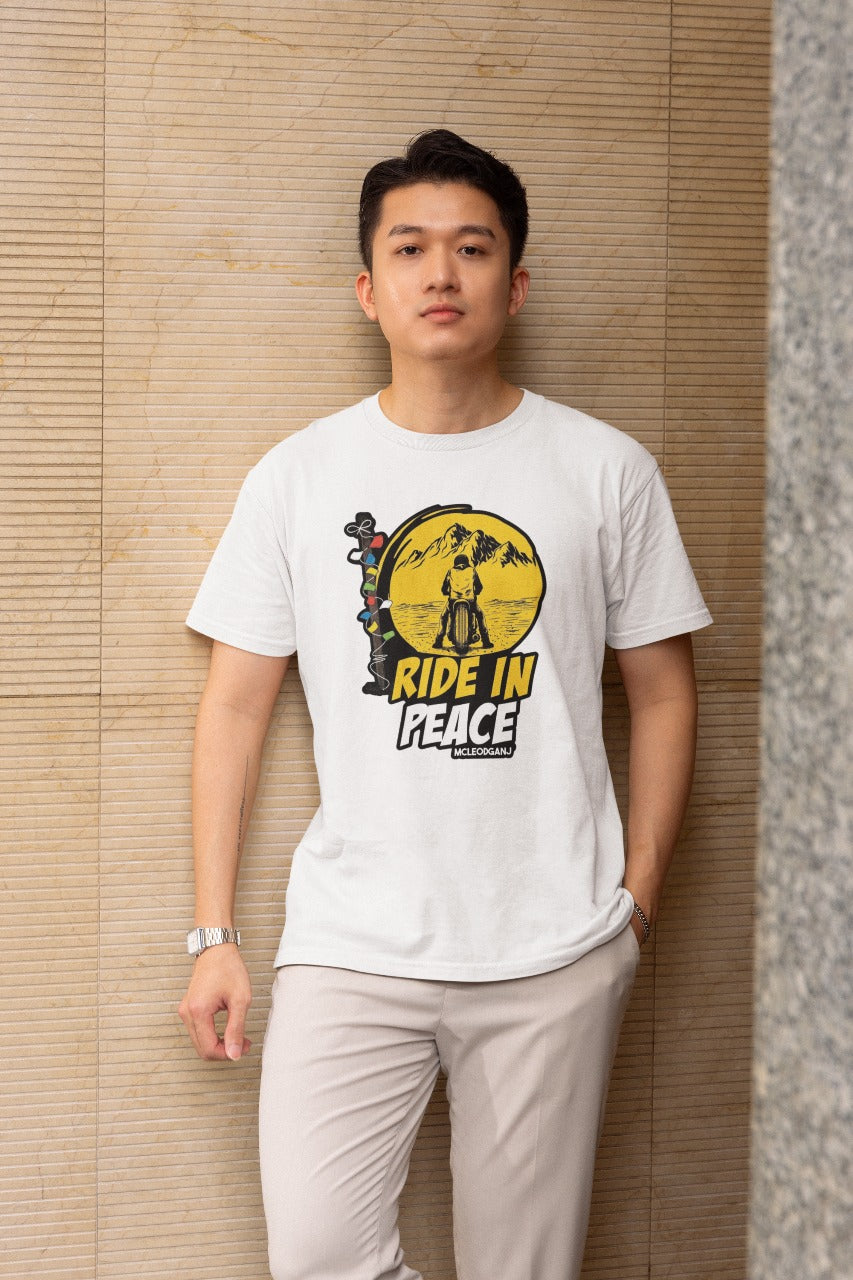 Dharamshala Spiritual Mandala T-Shirt β Unisex Cotton