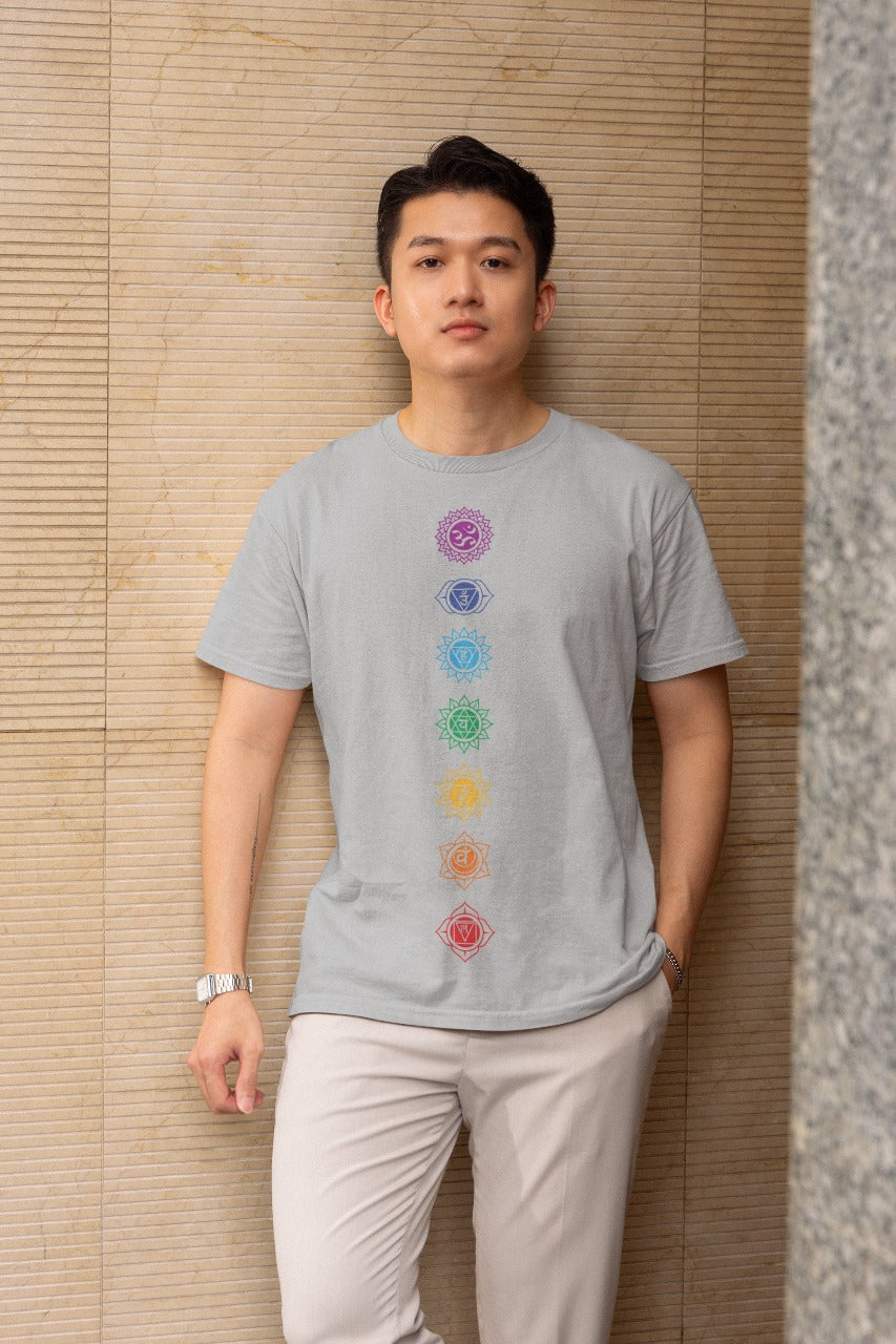 Dharamshala Spiritual Mandala T-Shirt – Unisex Cotton