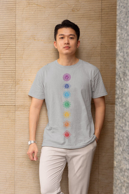 Dharamshala Spiritual Mandala T-Shirt – Unisex Cotton