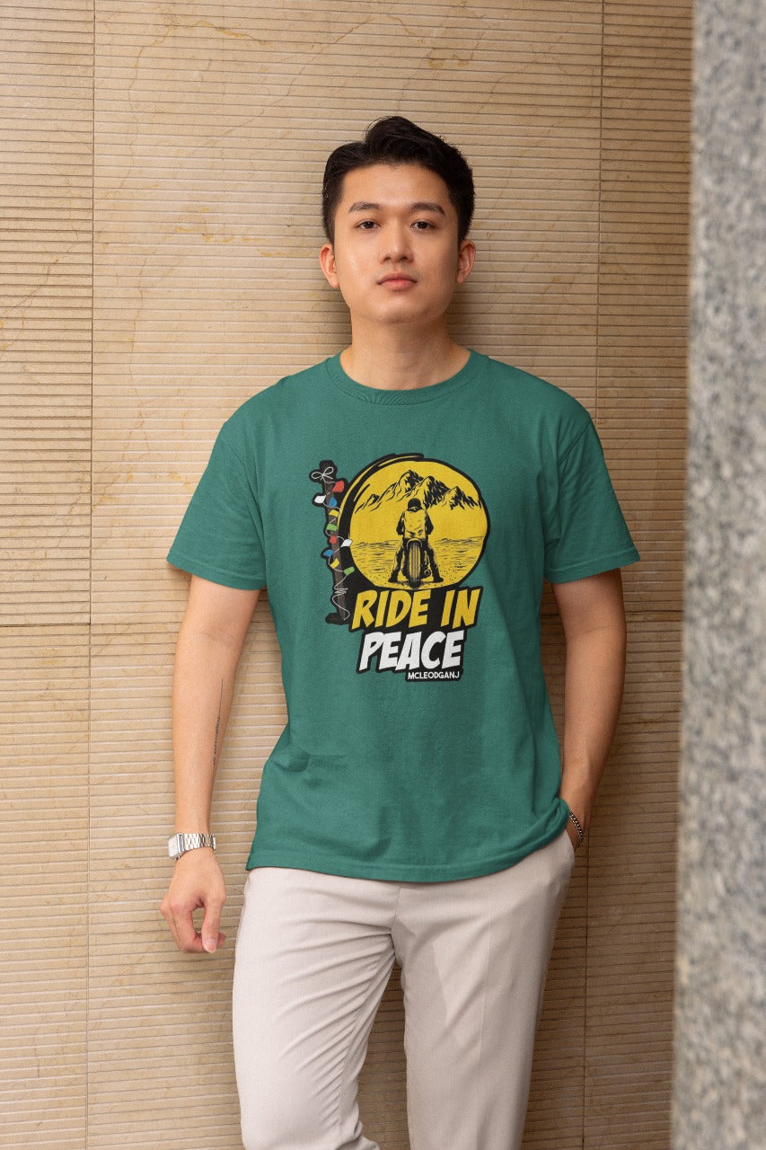 Dharamshala Spiritual Mandala T-Shirt – Unisex Cotton