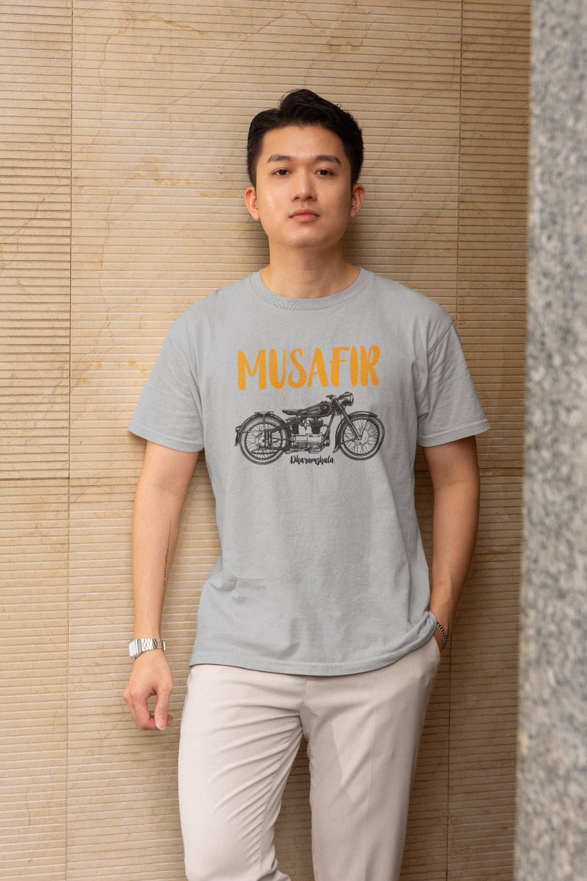 Dharamshala Spiritual Mandala T-Shirt – Unisex Cotton