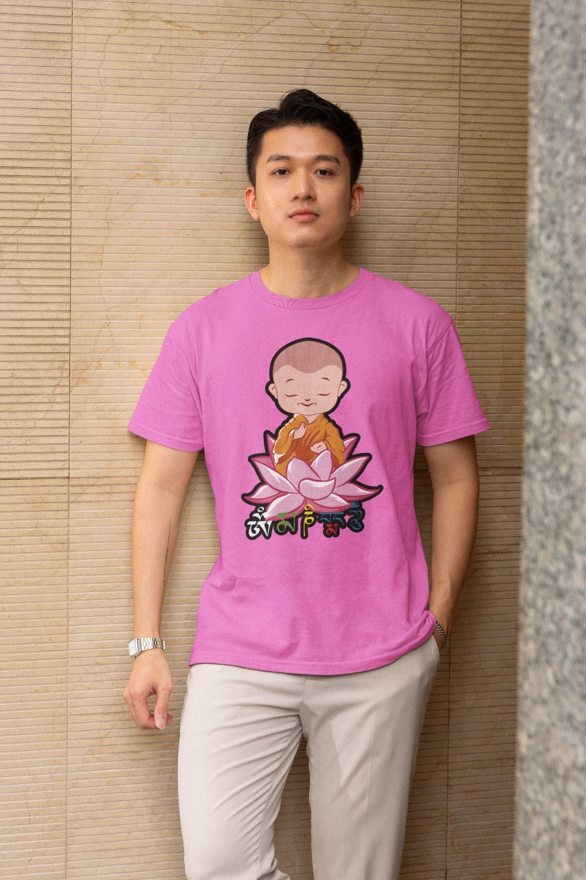 Dharamshala Spiritual Mandala T-Shirt – Unisex Cotton