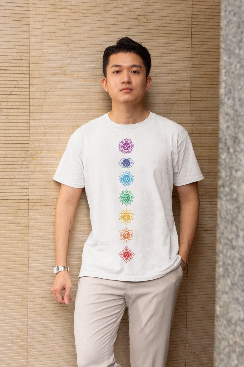 Dharamshala Spiritual Mandala T-Shirt – Unisex Cotton